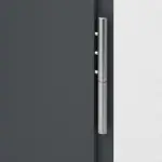 Detail Bänder von Haustür Thermo46 Motiv 010 in RAL 7016 Anthrazitgrau