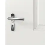 Detail Oberfläche von Haustür Thermo46 Motiv 100 in RAL 9016