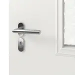 Detail Oberfläche von Haustür Thermo46 Motiv 400 in RAL 9016