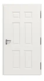 Hörmann Haustür Thermo65 100 RAL 9016-RAL 9016 Frontansicht innen