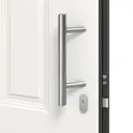 Hörmann Haustür Thermo65 100 RAL 9016-RAL 9016 Detail Drücker