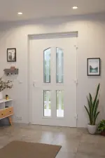 Hörmann Haustür ThermoSafe 402 RAL 9016-RAL 9016 Stilwelt innen