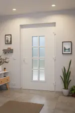 Hörmann Haustür ThermoSafe 445 RAL 9016-RAL 9016 Stilwelt innen