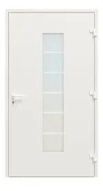 Hörmann Haustür ThermoSafe Aktion 504 RAL 9016-RAL 9016 Frontansicht innen