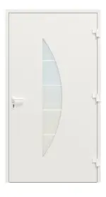 Hörmann Haustür ThermoSafe Aktion 505 RAL 9016-RAL 9016 Frontansicht innen