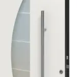 Hörmann Haustür ThermoSafe Aktion 505 RAL 9016-RAL 9016 Detail Drücker