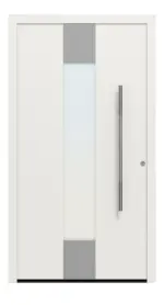 Hörmann Haustür ThermoSafe 680 RAL 9016-RAL 9016 Frontansicht außen