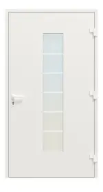 Hörmann Haustür ThermoSafe 689 RAL 9016-RAL 9016 Frontansicht innen