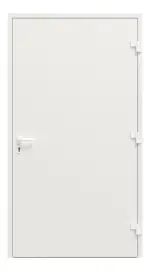 Hörmann Haustür ThermoSafe 861 RAL 9016-RAL 9016 Frontansicht innen