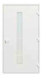 Hörmann Haustür ThermoSafe 877 RAL 9016-RAL 9016 Frontansicht innen