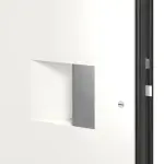 Hörmann Haustür ThermoCarbon 300 RAL 9016-RAL 9016 Detail Drücker