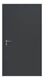 Hörmann Haustür ThermoCarbon 304 RAL 7016-RAL 7016 Frontansicht innen