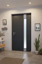 Hörmann Haustür ThermoCarbon 306 RAL 7016-RAL 7016 Stilwelt innen