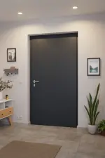 Hörmann Haustür ThermoCarbon 308 RAL 7016-RAL 7016 Stilwelt innen