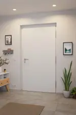 Hörmann Haustür Thermo65 010 RAL 9016-RAL 9016 Stilwelt innen