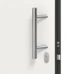 Hörmann Haustür Thermo65 010 RAL 9016-RAL 9016 Detail Drücker