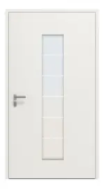 Hörmann Haustür ThermoCarbon 504 RAL 9016-RAL 9016 Frontansicht innen