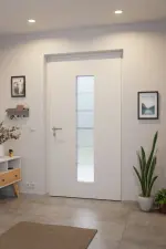 Hörmann Haustür ThermoCarbon 504 RAL 9016-RAL 9016 Stilwelt innen