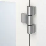 Kneer Haustür Alu AT72 EF 128 RAL 9016-RAL 9016 Detail Bänder