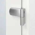 Kneer Haustür Kunststoff KF 404 S 128 RAL 9016-RAL 9016 Detail Bänder