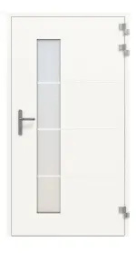 Splendoor Haustür COMFORT C1060 RAL 9016-RAL 9016 Frontansicht innen