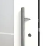 Splendoor Haustür COMFORT C1060 RAL 9016-RAL 9016 Detail Drücker