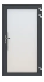 Splendoor Haustür LIGHT L1010 RAL 7016-RAL 7016 Frontansicht innen
