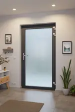 Splendoor Haustür LIGHT L1010 RAL 7016-RAL 7016 Stilwelt innen