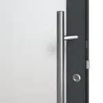 Splendoor Haustür LIGHT L1010 RAL 7016-RAL 7016 Detail Drücker