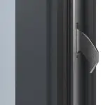 Splendoor Haustür LIGHT L1010 RAL 7016-RAL 7016 Detail Schließer