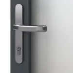 Splendoor Haustür LIGHT L1010 RAL 7016-RAL 7016 Detail Oberfläche