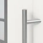 Meeth Haustür Signum Exklusiv PVC 28 RAL 9016-RAL 9016 Detail Drücker