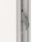 Meeth Haustür Signum Exklusiv PVC 84 RAL 9016-RAL 9016 Detail Schließer