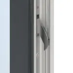 Meeth Haustür Signum Alu 60 RAL 7016-RAL 9016 Detail Schließer