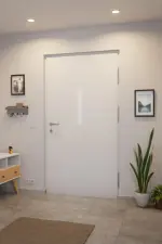 Interio Energiespar-Haustür Stahl-Alu Motiv B05 RAL 9016-RAL 9016 Stilwelt innen