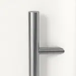 Interio Energiespar-Haustür Stahl-Alu Motiv B05 RAL 9016-RAL 9016 Detail Drücker