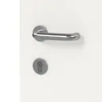 Interio Energiespar-Haustür Stahl-Alu Motiv B05 RAL 9016-RAL 9016 Detail Oberfläche