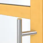 Kneer Haustür Holz 343 Kiefer LAS-12-09-Kiefer LAS-12-09 Detail Drücker