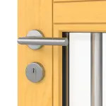 Kneer Haustür Holz 343 Kiefer LAS-12-09-Kiefer LAS-12-09 Detail Oberfläche