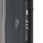 Haustür System S68 2ZA Luna RAL 7016-RAL 7016 Detail Schließer