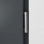 Haustür System S68 2ZA Luna RAL 7016-RAL 7016 Detail Bänder