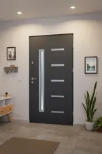 Haustür System S68 2ZA Juventus RAL 7016-RAL 7016 Stilwelt innen