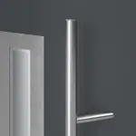 Haustür System S68 2ZA Juventus RAL 7016-RAL 7016 Detail Drücker