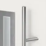 Haustür System S68 2ZA Juventus RAL 9016-RAL 9016 Detail Drücker