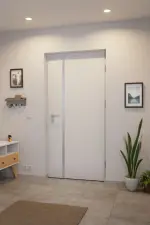 Haustür System S68 ZL ARCTIC Hebe RAL 9016-RAL 9016 Stilwelt innen