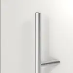 Haustür System S68 ZL ARCTIC Neptun RAL 9016-RAL 9016 Detail Drücker