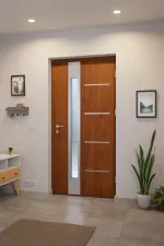 Haustür System S68 ZL ARCTIC Luna Golden Oak-Golden Oak Stilwelt innen