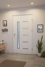 Haustür System S68 ZL ARCTIC Juventus RAL 9016-RAL 9016 Stilwelt innen