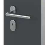 Haustür System S68 ZL ARCTIC Juventus RAL 7016-RAL 7016 Detail Oberfläche