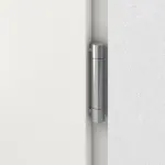 Detail Bänder von Stahl Nebeneingangstür JUVENTUS S68 2Z RAL 9016